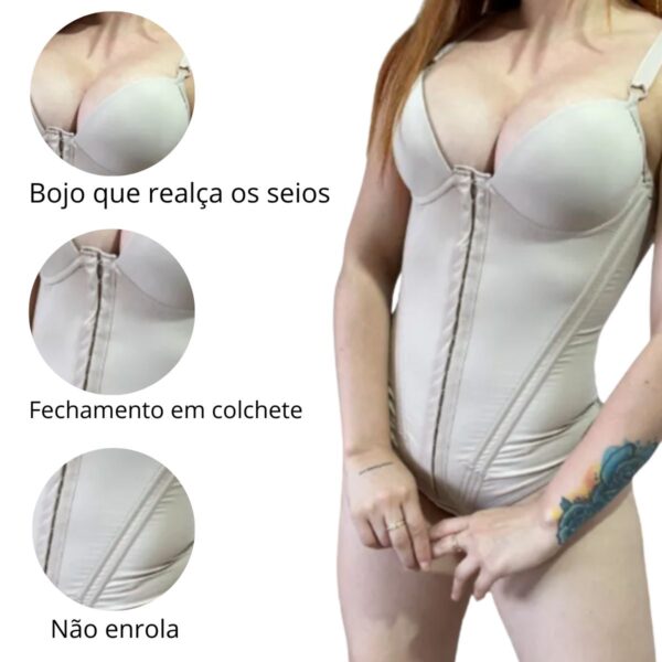 Body Cinta Alta Compressão Com 6 Barbatanas - Image 5