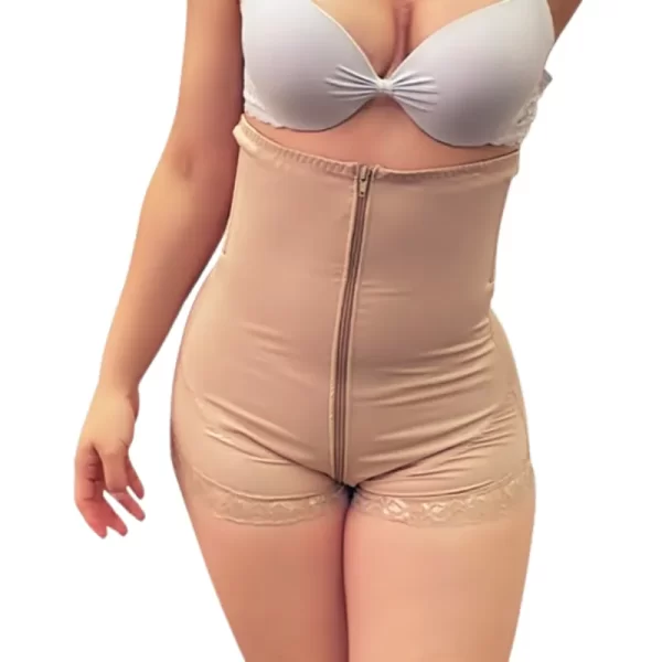 Shorts Modelador Cintura Alta Comprime Barriga