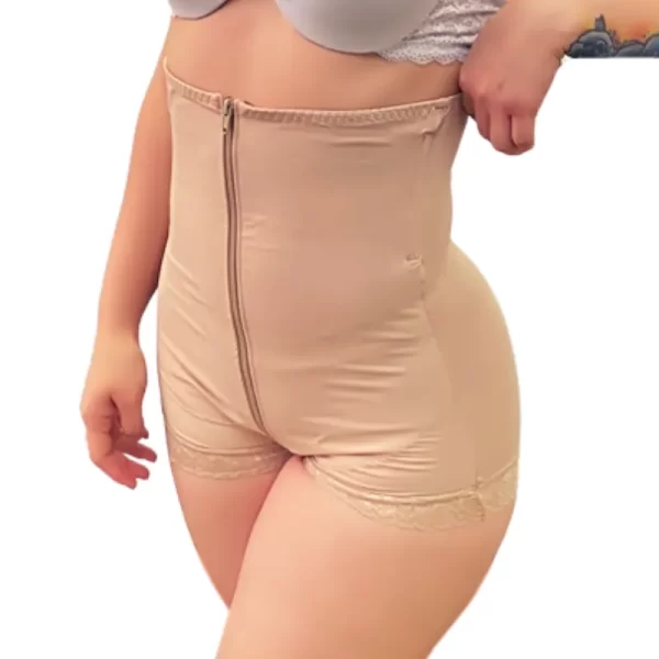 Shorts Modelador Cintura Alta Comprime Barriga - Image 5