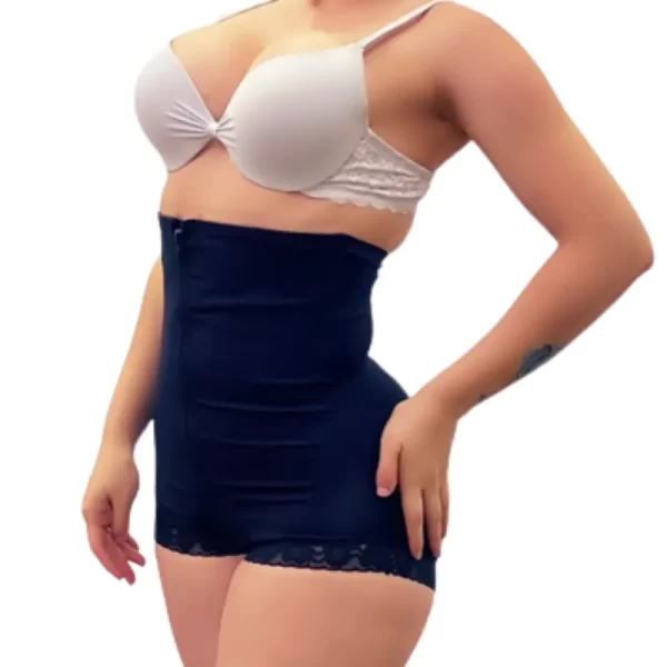 Shorts Modelador Cintura Alta Comprime Barriga - Image 9