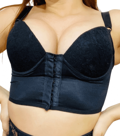 Cropped Sutiã Com Bojo e Renda - Imagem 2