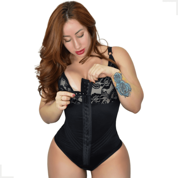 Body Cinta Premium Modeladora Com 16 Barbatanas - Image 3